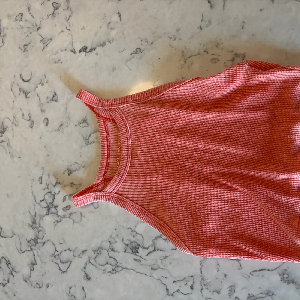 American Eagle Outfitters Coral Knit Topu